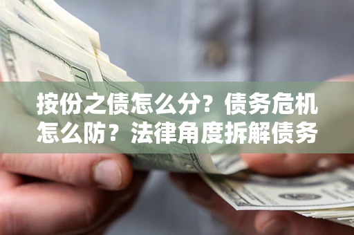 北京按份之债怎么分？债务危机怎么防？法律角度拆解债务分配与风险自保指南