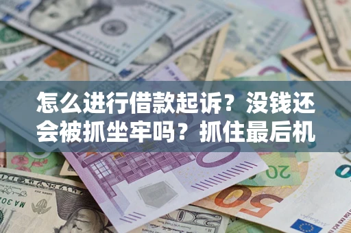 北京怎么进行借款起诉？没钱还会被抓坐牢吗？抓住最后机会！