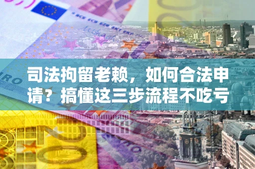 北京司法拘留老赖，如何合法申请？搞懂这三步流程不吃亏！