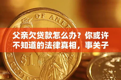 北京父亲欠贷款怎么办？你或许不知道的法律真相，事关子女未来