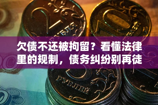 北京欠债不还被拘留？看懂法律里的规制，债务纠纷别再徒劳奔波