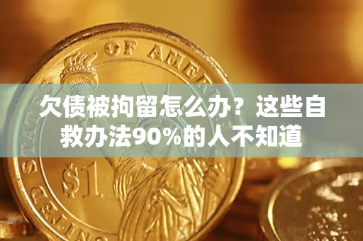 北京欠债被拘留怎么办？这些自救办法90%的人不知道