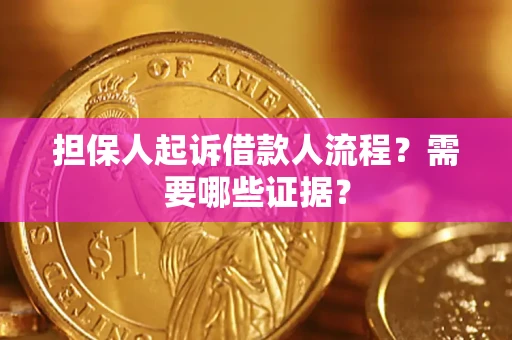 北京担保人起诉借款人流程？需要哪些证据？