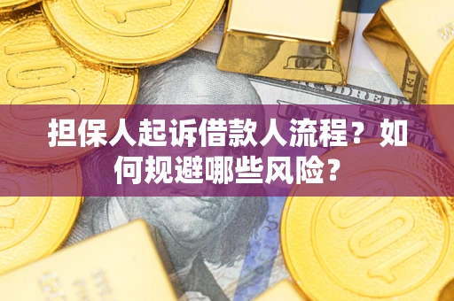 北京担保人起诉借款人流程？如何规避哪些风险？