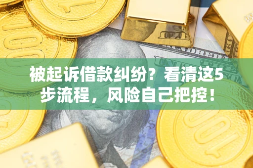 北京被起诉借款纠纷？看清这5步流程，风险自己把控！