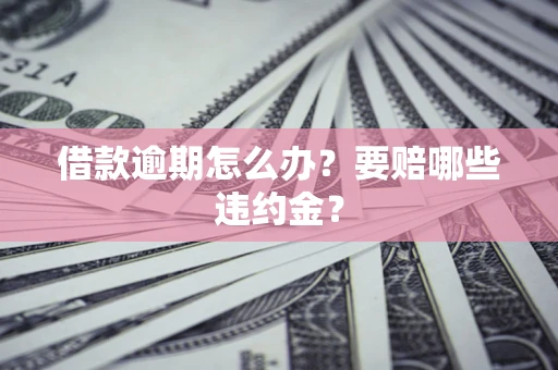 北京借款逾期怎么办？要赔哪些违约金？