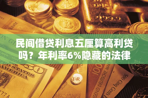 北京民间借贷利息五厘算高利贷吗？年利率6%隐藏的法律风险全解析